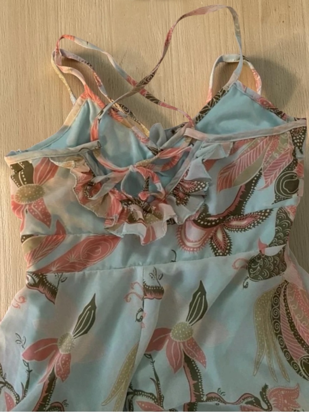 H&M Tiered Ruffle Dress Size 6 - Picture 3 of 11